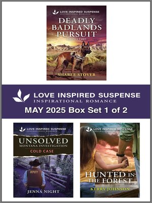 cover image of Love Inspired Suspense May 2025--Box Set 1 of 2